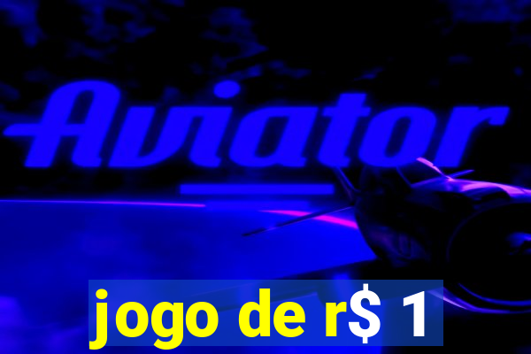 jogo de r$ 1